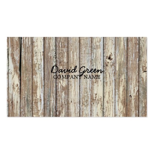vintage country wood grain construction business business card templates (front side)