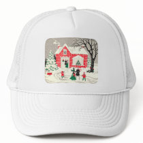 Vintage Countryside Greetings Hat