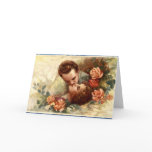 Vintage Couple Valentine Greeting Card