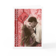 Vintage Couples Love Card #10 card