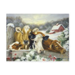 Vintage Cow Image