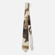 Vintage Cowboy on a Bucking Bronco Horse Neck Wear