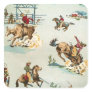 Vintage Cowboy Sticker Template
