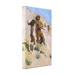 Vintage Cowboy, The Scout by Remington Gallery Wrap Canvas