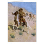 Vintage Cowboy, The Scout by Remington Card