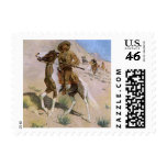 Vintage Cowboy, The Scout by Remington postage