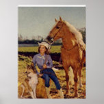 Vintage Cowgirl Posters