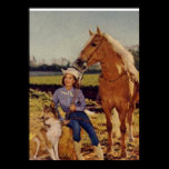 Vintage Cowgirl posters