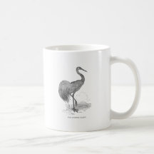 Vintage Crane Mug