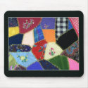 Vintage Crazy Quilt Mousepad