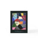 Vintage Crazy Quilt Notecard - Customized
