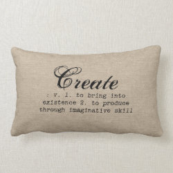 Vintage create definition rustic girly chic brown pillows