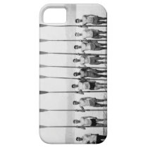 Vintage crew team photo Cell phone Cover iPhone 5 Cases