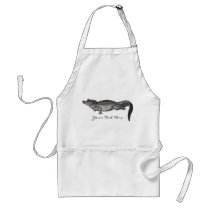Vintage Crocodile Apron