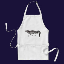 Vintage Crocodile Apron
