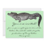 Vintage Crocodile Invitations