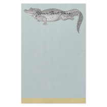Vintage Crocodile Stationery