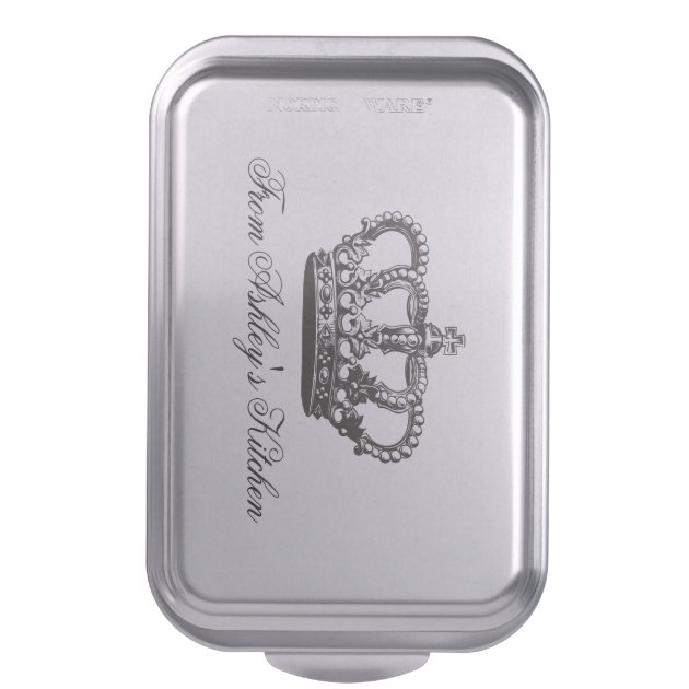 Vintage Crown Baked with Love From Your Kitchen Cake Pan-2
