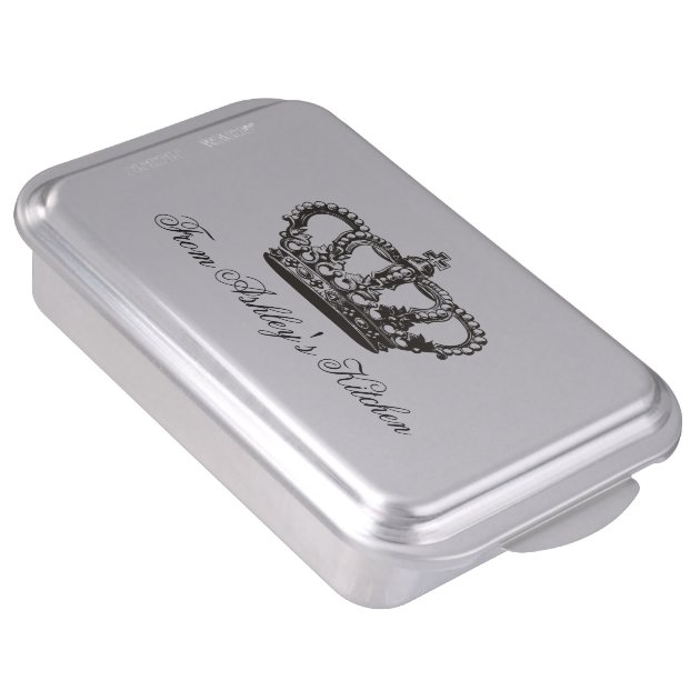 Vintage Crown Baked with Love From Your Kitchen Cake Pan-3