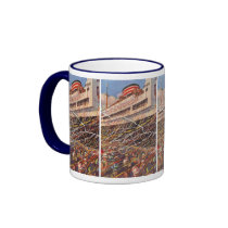 Vintage Cruise Ship Vacation; Bon Voyage Party! Mugs