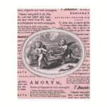 Vintage Cupid in Love Romantic Wedding Engagement flyers