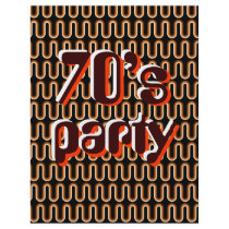 Vintage curves personalized flyer