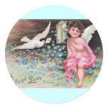 Vintage *Cute Cherab Angel* With Love Design Vintage *Cute Cherab Angel* With Love Design
