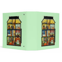 Vintage Cutout Family Home Binder