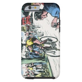 Vintage Cycling Tough iPhone 6 Case