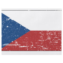 Vintage Czech Flag flyers by flagshirts Vintage Czech Flag flyers