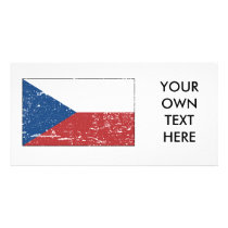Vintage Czech Flag photo cards by flagshirts Vintage Czech Flag photo cards