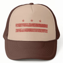 Vintage D.C. Flag Trucker Hat