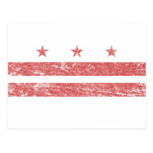 Vintage D.C. Flag Postcards