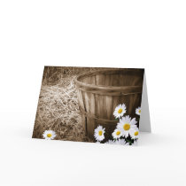 Vintage Daisy Card