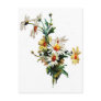 *Vintage Daisy* Flower Art Post Cards