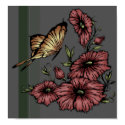 Vintage-Daisys-(Pink) posters