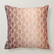 Vintage  Damask Throw Pillow