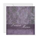 Vintage Damask Wedding Invitations