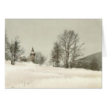 Vintage Davos, Suiza - Tarjeton