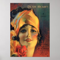 Vintage Dear Heart Posters