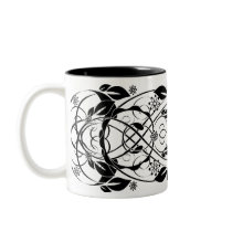 vintage decorative mug