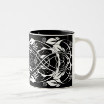 vintage decorative mug_1 by VioDeSign vintage decorative mug_1