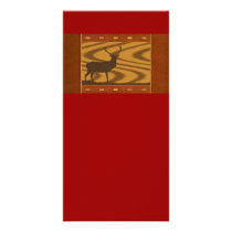 Vintage Deer Designer Card Photo Cards