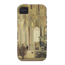Vintage Delft Holanda Vibe iPhone 4 Fundas