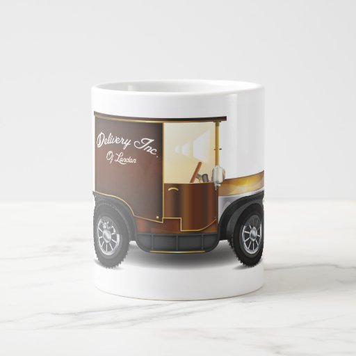 Vintage Delivery Van Jumbo Mug