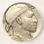 "Vintage- DEPRESSION-HOBO NICKLE Coaster"