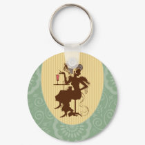 Vintage design 2 keychains