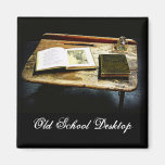 Vintage Desktop - Student Desk Magnets