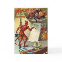 Vintage Devil Card