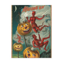 Vintage Devil Postcard